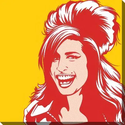 Картина маслом Портрет Эми Уайнхаус №11