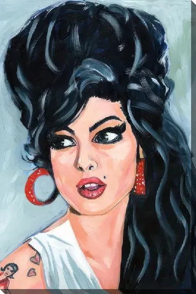 Постер Портрет Эми Уайнхаус №14