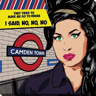 Картина маслом Портрет Эми Уайнхаус №15