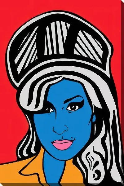 Картина маслом Портрет Эми Уайнхаус №16