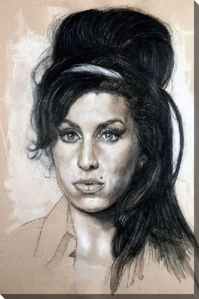 Постер Портрет Эми Уайнхаус №18