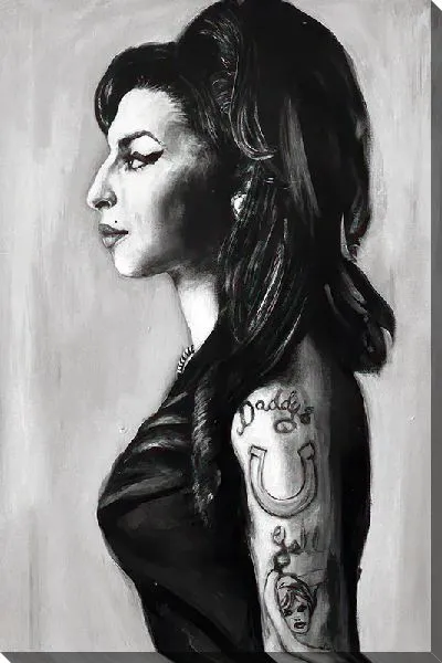 Картина маслом Портрет Эми Уайнхаус №20