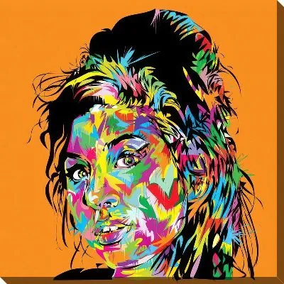 Картина маслом Портрет Эми Уайнхаус №21