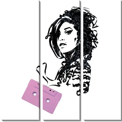 Эми Уайнхаус и пленочная кассета