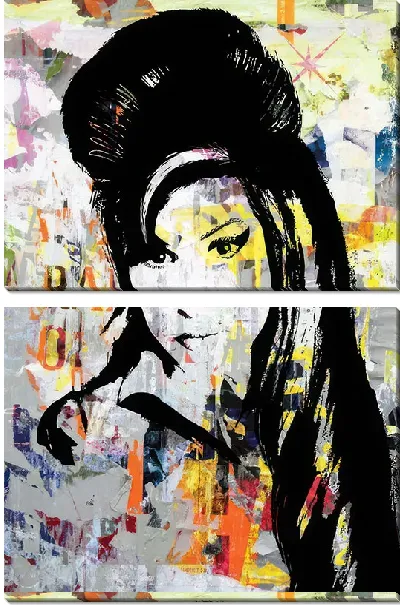 Модульная картина Портрет Эми Уайнхаус №23