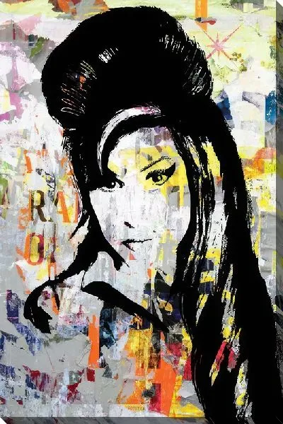 Картина маслом Портрет Эми Уайнхаус №23