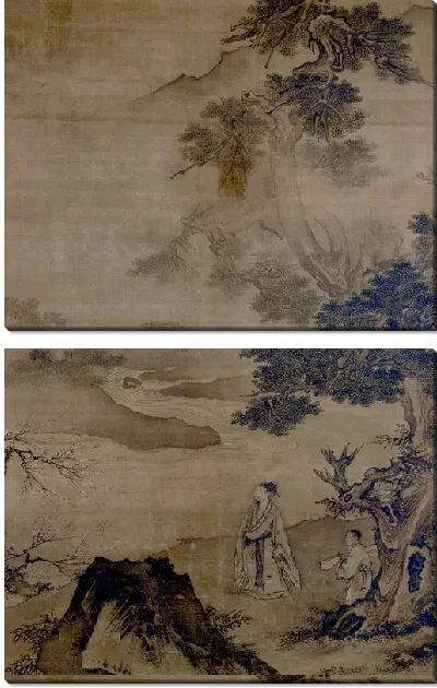 Модульная картина Цветущая слива (Plum Blossoms)