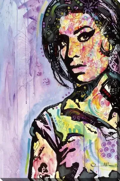 Картина маслом Портрет Эми Уайнхаус №28