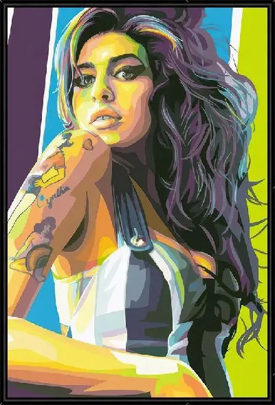 Картина Портрет Эми Уайнхаус №31