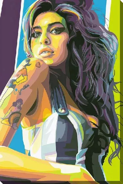 Постер Портрет Эми Уайнхаус №31