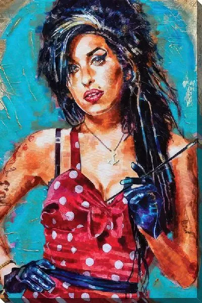 Постер Портрет Эми Уайнхаус №32