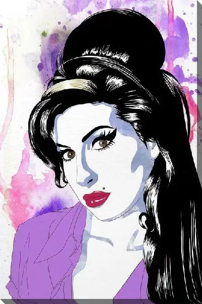 Картина маслом Портрет Эми Уайнхаус №35
