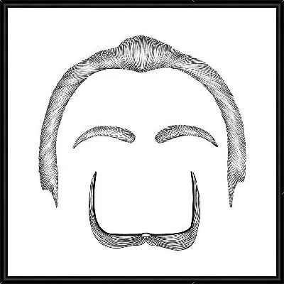 Картина Контуры Дали