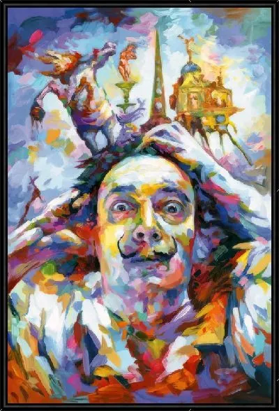 Картина Арт композиция Дали