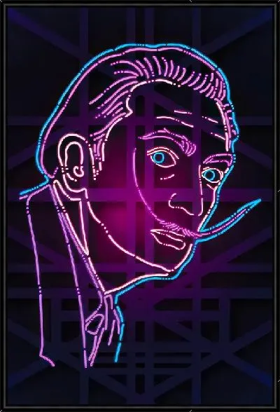 Картина Неоновый Дали