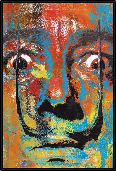 Картина Поп-арт портрет Дали №2