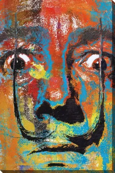 Постер Поп-арт портрет Дали №2