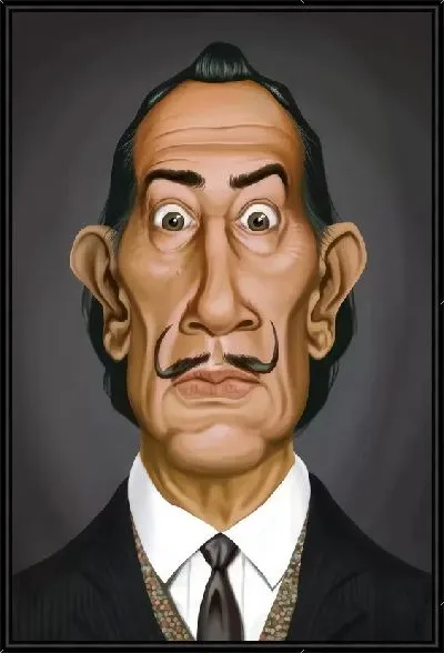 Картина Удивленный Дали