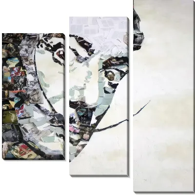 Портрет Дали в виде коллажа №2