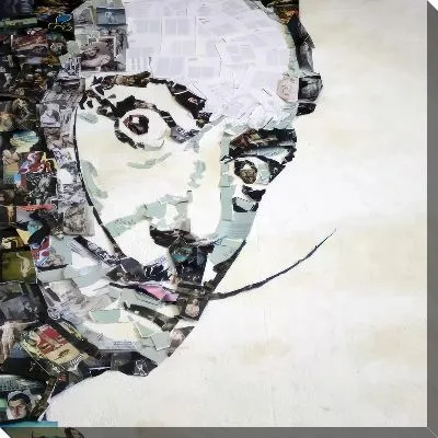 Портрет Дали в виде коллажа №2