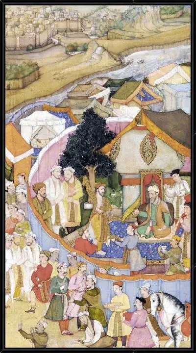 Картина Получение одеяния почета (Getting robes of honor)
