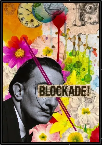 Картина Дали Blockade