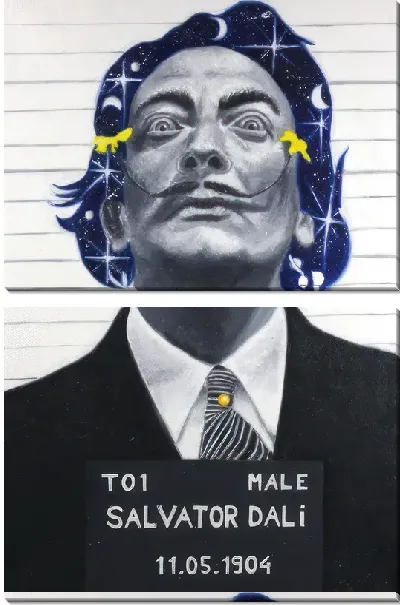 Модульная картина Разыскивается Дали