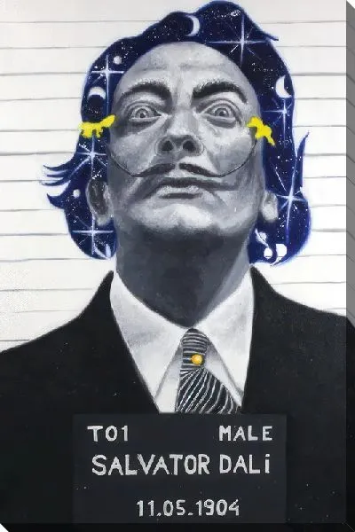 Картина маслом Разыскивается Дали