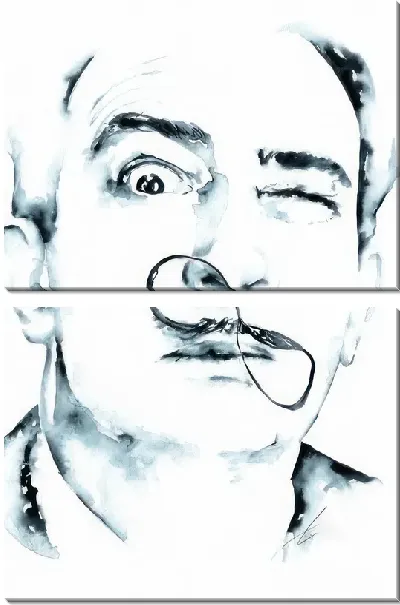 Модульная картина Прищуренный Дали