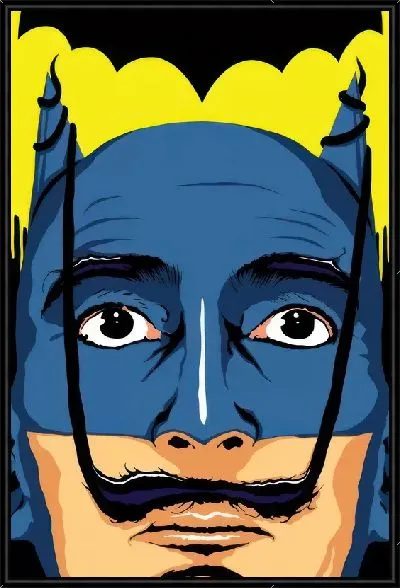 Картина Дали Бэтмен