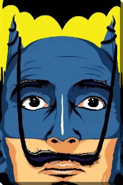 Картина маслом Дали Бэтмен