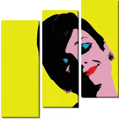 Модульная картина Pop art of Odri