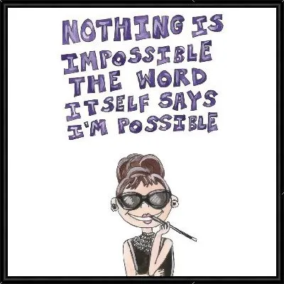 Невозможное возможно от Одри Хепбёрн