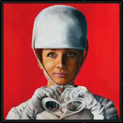 Одри Хепбёрн жокей