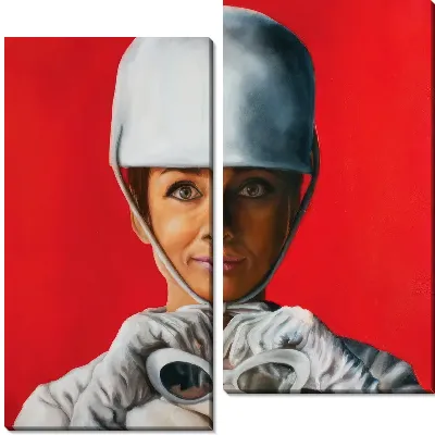 Одри Хепбёрн жокей