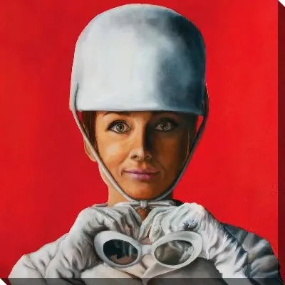 Одри Хепбёрн жокей