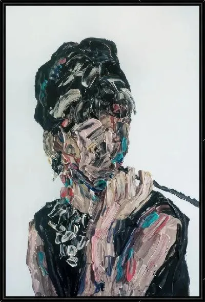 Картина Одри Хепбёрн в стиле мастихин №5