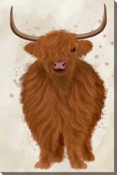 Картина маслом Бычок