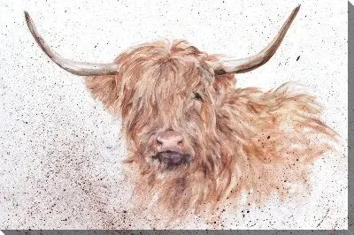 Картина маслом Бык №6