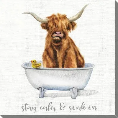 Бык в ванной