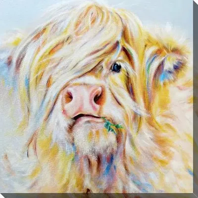 Картина маслом Бык №10