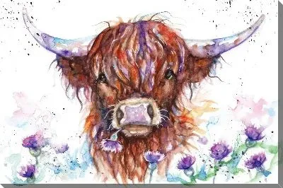 Картина маслом Бык №11