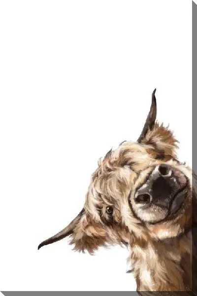 Картина маслом Бык №12