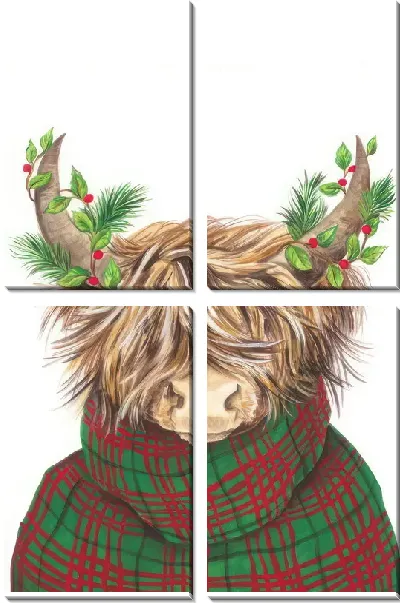 Модульная картина Бык №13