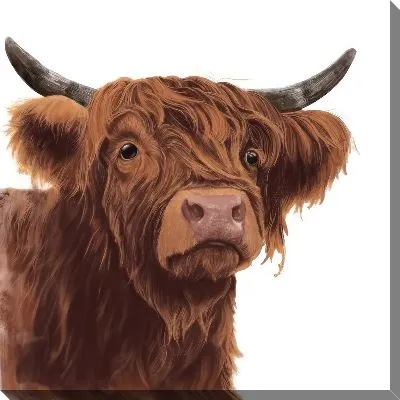 Картина маслом Бык №15