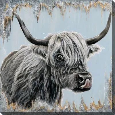 Картина маслом Лохматый бык