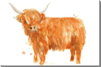 Картина маслом Бык №20