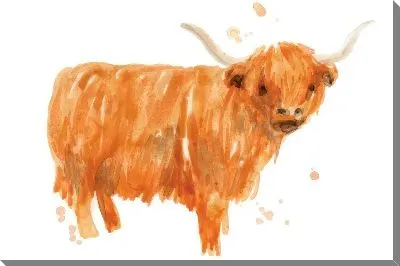 Картина маслом Бык №21