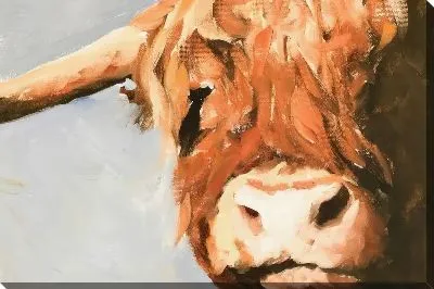 Картина маслом Бык №22