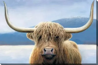 Картина маслом Бык №23